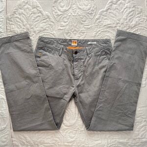 Boss Men's Charcoal Chinos